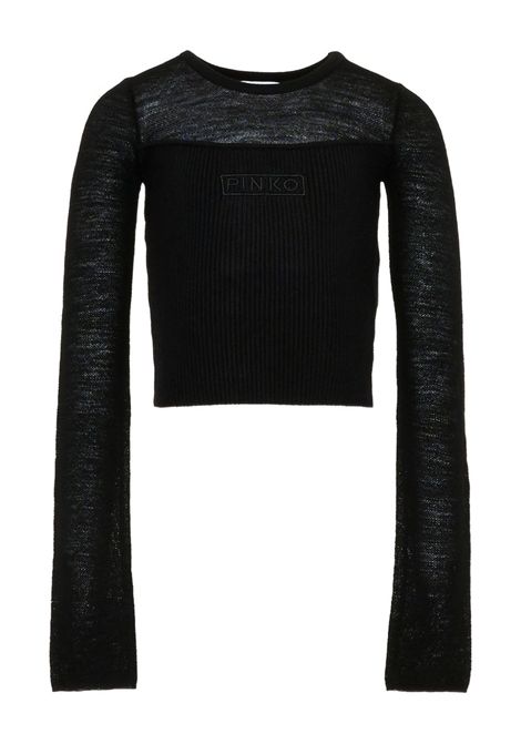 Pull con logo PINKO KIDS | KFMA008.C.FL085N000
